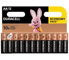 Duracell - Podstawowe baterie AA 12 szt