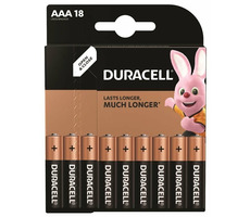 Duracell - Bateria podstawowa AAA 18 szt