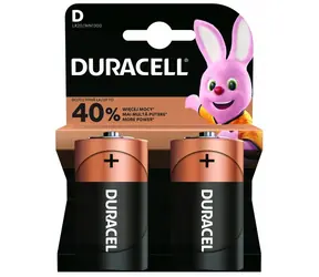 Duracell - Bateria podstawowa D 2 szt