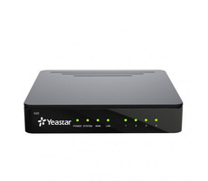 Yeastar IP PBX S20 czarna / 20 użytkowników / 10 połączeń / do 4 portów dla FXS i GSM i FXO i BRI