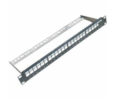 DATACOM 19" niezamontowany panel krosowy 24 Port