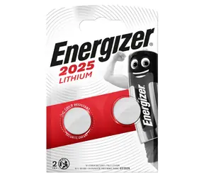 Bateria guzikowa Energizer Lithium - CR2025 2 szt