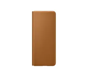 Samsung Skórzane etui z klapką Skórzane etui z klapką do Samsung Galaxy Z Fold3 camel