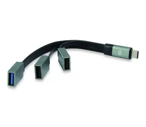 Conceptronic HUBBIES01G koncentrator USB-C / 2x USB-A 2.0 / 1x USB-A 3.0
