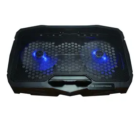 Conceptronic THANA07B podkładka chłodząca do laptopa / do laptopa 17" / 2x wentylator 12,5 cm / zasilacz USB
