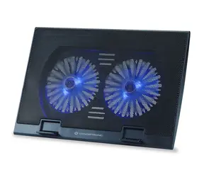 Conceptronic THANA02B podkładka chłodząca do laptopa / do laptopa 17" / 2x wentylator 12,5 cm / zasilacz USB