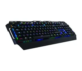 Conceptronic KRONIC01IT (IT) czarna / mechaniczna klawiatura do gier / RGB LED / Niebieski przełącznik / układ IT