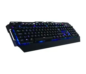 Conceptronic KRONIC01PT (PO) czarna / mechaniczna klawiatura do gier / RGB LED / Niebieski przełącznik / układ PO