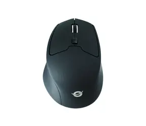 Conceptronic LORCAN02B czarna / mysz bezprzewodowa / Bluetooth 5.0 / 6 przycisków / 1600 DPI