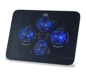 Conceptronic CNBCOOLPADL4F podkładka chłodząca do laptopa / do laptopa 15,6" / 4X wentylator 8 cm / zasilacz USB