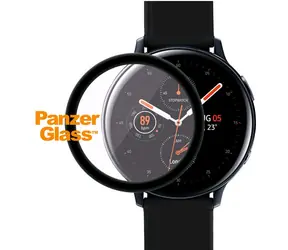 PanzerGlass Szkło hartowane Zakrzywione szkło do zegarka Samsung Galaxy Active2 44 mm w kolorze czarnym
