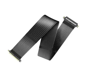 Kabel Riser Akasa Riser Black XL czarny / Premium PCIe 3.0 x 16 Riser Cable 100 cm 