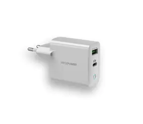 RealPower PC-20 / ładowarka 20W z USB i USB-C PD