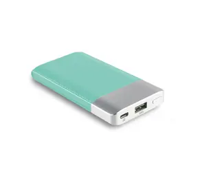 RealPower PB-4000 FASHION blue / Power bank 4000 mAh / USB / 5V / 2A