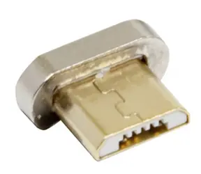 Adapter magnetyczny Micro-USB RealPower do telefonu komórkowego / magnetyczny adapter microUSB do telefonu