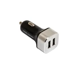 Ładowarka samochodowa USB RealPower 176635 / 2x USB/ 2400 mA