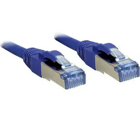 Lindy S FTP CAT6 30m niebieski / Kabel krosowy / RJ45-RJ45 / PIMF LSOH