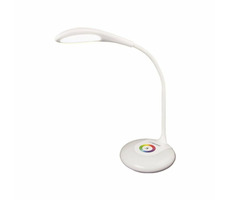 Esperanza ELD102 Altair Lampka nocna LED biała / 3 poziomy jasności / elastyczne ramię