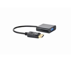 Adapter Gembird A-DPM-VGAF-02 DisplayPort (M) na VGA (F) / FullHD / 60 Hz