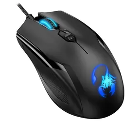 Genius GX GAMING AMMOX X-1 600 / przewodowy / 3200 DPI / podświetlenie RGB / USB / czarny