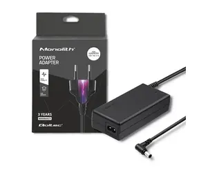 Adapter Qoltec 51775 do monitorów Samsung 40W / 19V / 2,1A / 6,5x4,4 mm