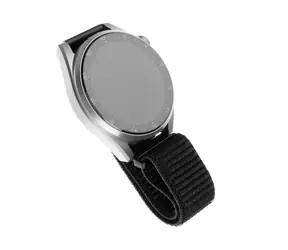 FIXED Pasek nylonowy Pasek nylonowy o szerokości 22 mm do smartwatcha w kolorze czarnym