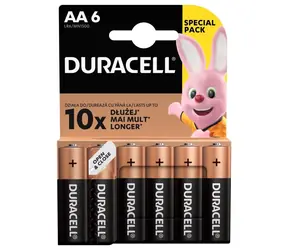 Duracell - Podstawowe baterie AA 6 szt