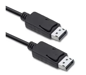 Kabel Qoltec 50372 DisplayPort v1.2 męski - męski / 1,5 m / 5K