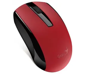Genius ECO-8100 czerwona / Bezprzewodowa mysz optyczna / 1600 dpi / 2,4 GHz