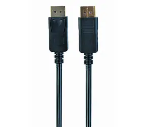 Kabel Gembird CC-DP-1M DisplayPort v1.2 1 m czarny / 4K@60Hz / 2x DisplayPort (M)