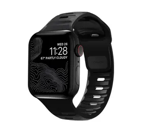 Pasek sportowy Nomad (ML) do Apple Watch 49 i 45, 44 i 42 mm, czarny