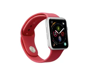 Pasek SBS do Apple Watch 44 mm w rozmiarze (M - L) czerwony