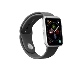 Pasek SBS do zegarka Apple Watch 44 mm rozmiar (M - L) czarny