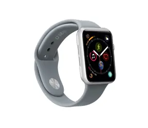 Pasek SBS do zegarka Apple Watch 44 mm rozmiar (S - M) szary