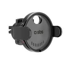 SBS Uchwyt samochodowy do MagSafe w siatce 360° czarny