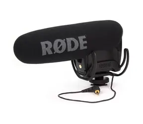 Rode VideoMic Pro Rycote / mikrofon kierunkowy do aparatów i lustrzanek cyfrowych / ultralekki / zasilany baterią 9V