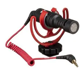 Rode VideoMicro / miniaturowy kierunkowy mikrofon z kamerą / kapsułka 0,5".