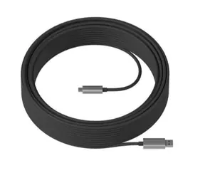 Kabel USB Logitech Strong USB-A-USB-C 10m czarny