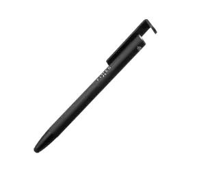 FIXED Pen Pióro wieczne 3w1 z rysikiem i podstawką w kolorze czarnym / powierzchnia antybakteryjna / korpus z aluminium