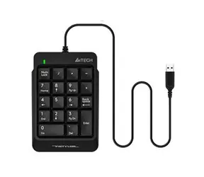 A4Tech FSTYLER FK13P czarny / klawiatura numeryczna / USB / 1,5m