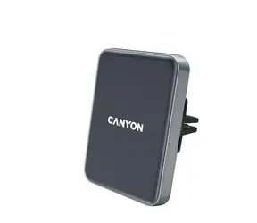 Canyon C-15 MegaFix czarny / uchwyt do wentylacji samochodowej / magnetyczny / ładowanie Qi 15W