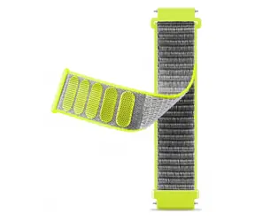 Pasek nylonowy Aligator 20mm limonkowy