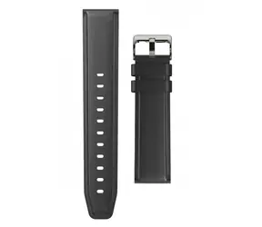 Pasek ze skóry Aligator 20mm w kolorze czarnym