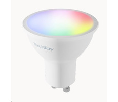 Żarówka Techtoy SMART RGB 4,5W GU10 / 350lm / 2700-6500K / Klasa energetyczna F