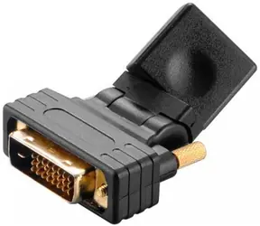 Redukcja Akasa AK-CBHD16-BK z DVI-DI na HDMI/ 360°