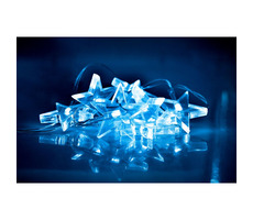 Łańcuszek świąteczny Solight 1V52-B LED - gwiazdki 1,5m / 10x LED / 2x AA / światło niebieskie