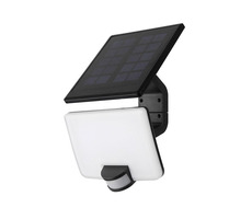Solight WO785 lampa solarna LED z czujnikiem 11W czarna / 1200lm / Li-on 