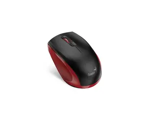 Genius NX-8006S czarno-czerwony / 1600 dpi / czujnik Blue-Eye / bezprzewodowy / cichy