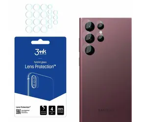 Soczewka hybrydowa 3mk do aparatu Samsung Galaxy S22 Ultra (SM-S908) 4 szt.