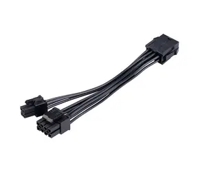 Akasa AK-CBPW22-15 / redukcja zasilania / 8 pin na 8+4 pin / 15 cm